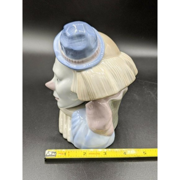 Sad Clown Porcelain Figurine Meico Paul Sebastian Collection Feelings VTG 1980s - Picture 5 of 11